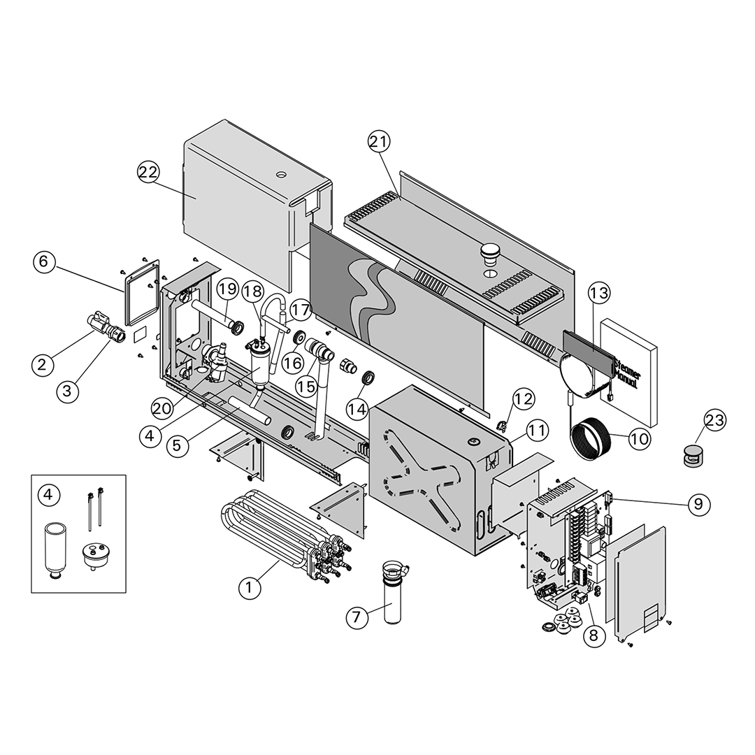 exploded view