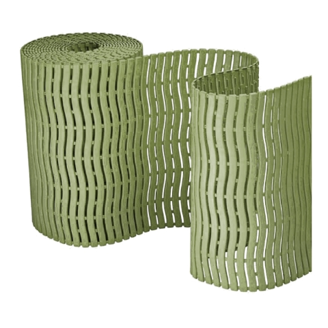 Коврик для саун и влажных помещений "Soft Step" PLAST-TURF, тростниковая зелень