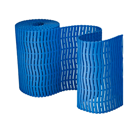 Коврик для саун и влажных помещений "Soft Step" PLAST-TURF, синий