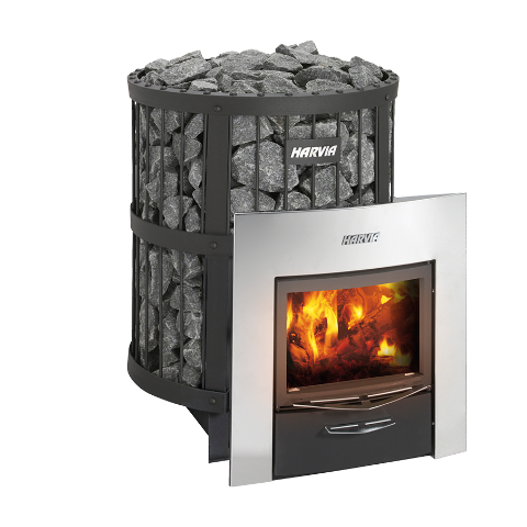 Печь-каменка дровяная для бани и сауны Harvia Legend 150 DUO