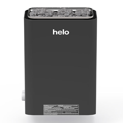 Печь-каменка электрическая для бани и сауны Helo VIENNA 80 STS Black