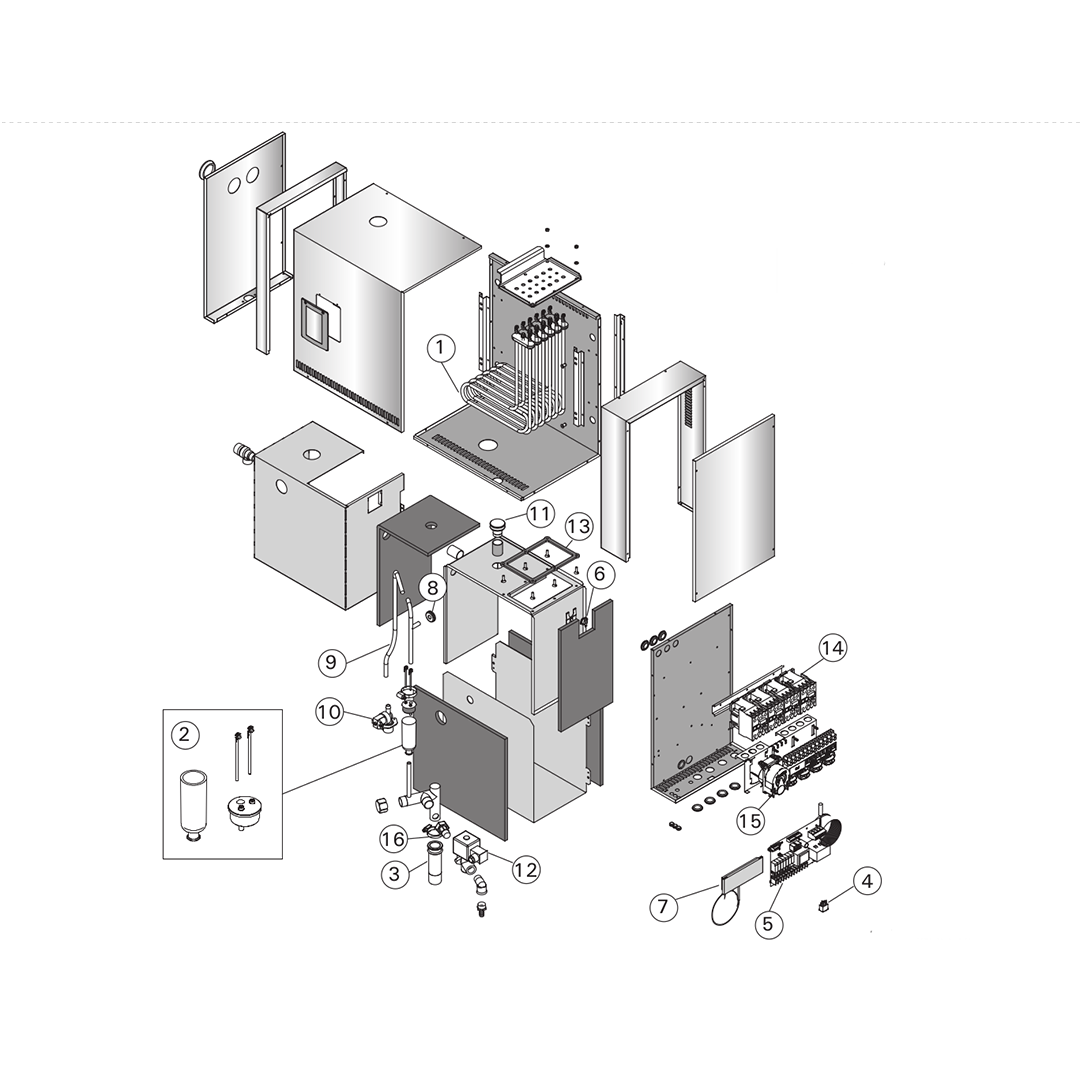 exploded view