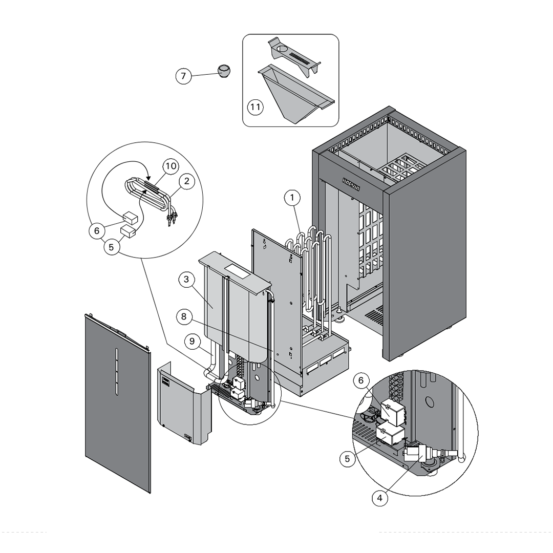 exploded view